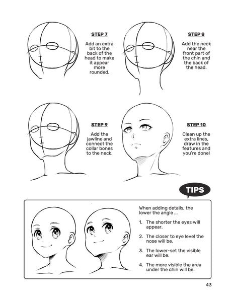 How to Draw Manga: Focus on Faces – MANGA UNIVERSITY CAMPUS STORE