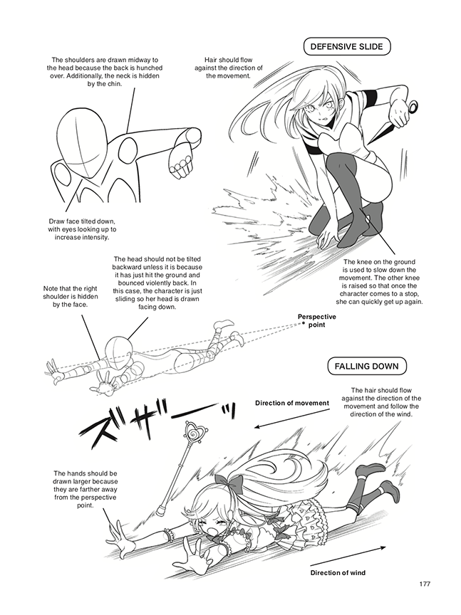 how to draw manga fight scene